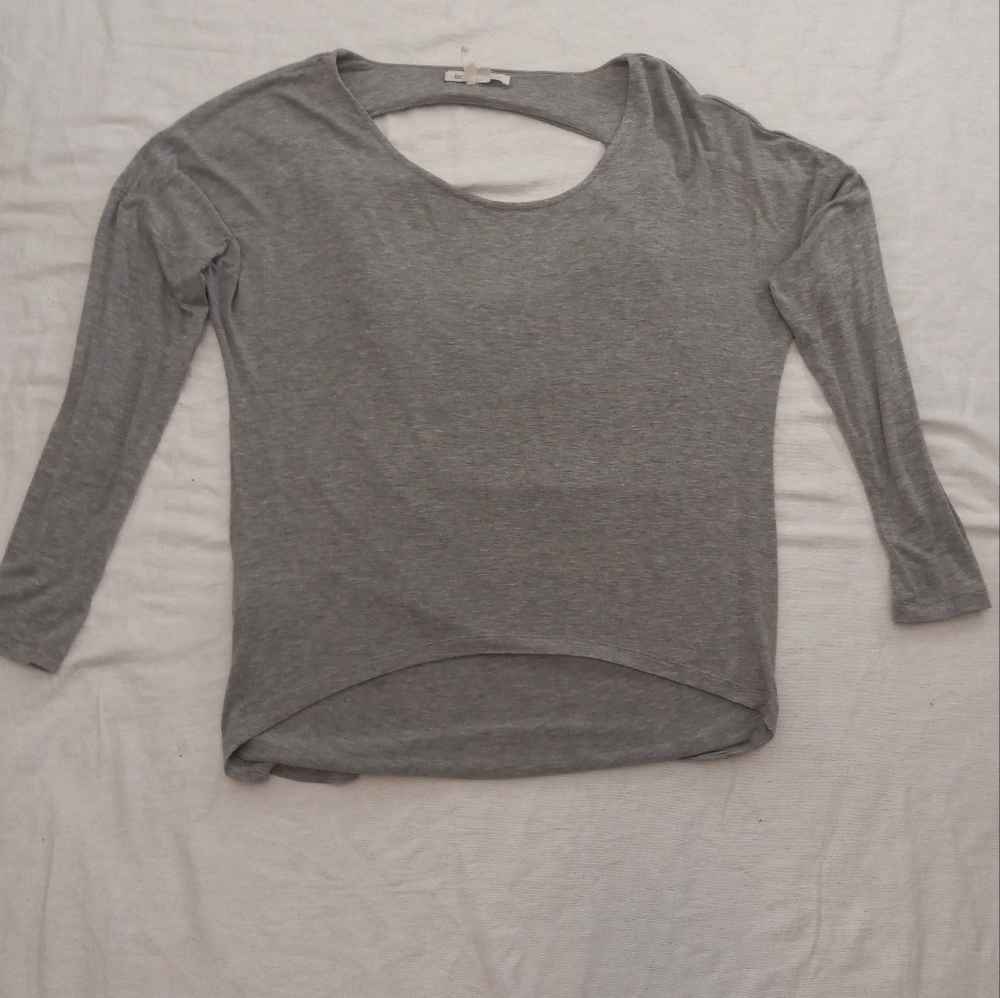 EUC vintage grey BCBG Cotton Shirt